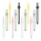 24Pcs Durable Silicone Cable Strap Cord Organizer Reusable Wire Ties 2