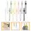 24Pcs Durable Silicone Cable Strap Cord Organizer Reusable Wire Ties 11
