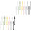 24Pcs Durable Silicone Cable Strap Cord Organizer Reusable Wire Ties 5