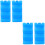Raindrops  2 Count Food Storage Containers Wave Ice Box Breast Milk 6