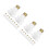 24 Pcs Clear Hanging Ornament 50ml Fillable Christmas Candy Box 9