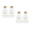 24 Pcs Clear Hanging Ornament 50ml Fillable Christmas Candy Box 8