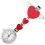 2Pcs Creative Nurse Hanging Watch For Doctor Decor Use Red 8