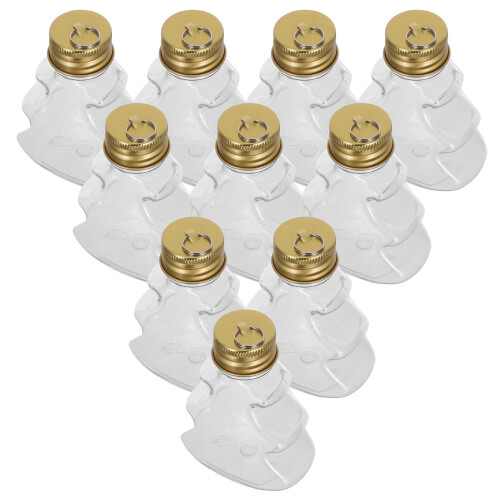 24 Pcs Clear Hanging Ornament 50ml Fillable Christmas Candy Box 2