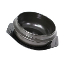 2 Sets Ceramic Casserole Non Stick Bibimbap Pot For Chicken Cooking