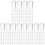 300 Pcs Thread End Caps Hook Hanger Tip Covers Plastic Protector 4