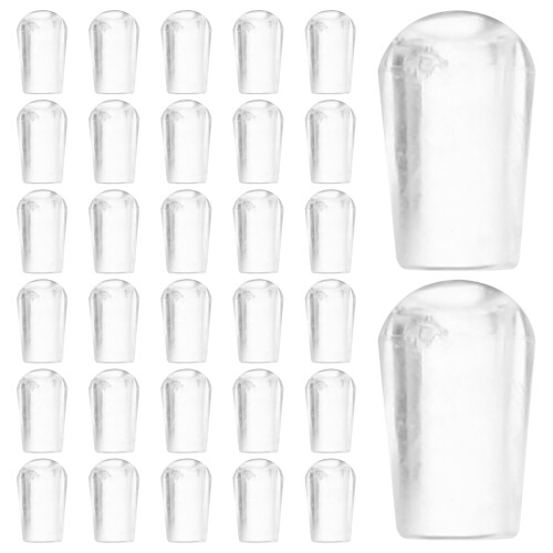 300 Pcs Thread End Caps Hook Hanger Tip Covers Plastic Protector 2