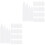 800 Pcs Dress Shirt Collar Inserts For Men 5