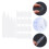 800 Pcs Dress Shirt Collar Inserts For Men 11