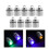 18 Pcs Mini Led Flashlight Battery Powered Keychain Pendant 10
