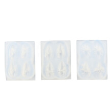 6 Sets Diy Nail Silicone Mold Manicure Making Nail Art Mold Handwork