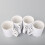 2Pcs Soccer Mugs White Coffee Milk Cups Beverage Containers 6