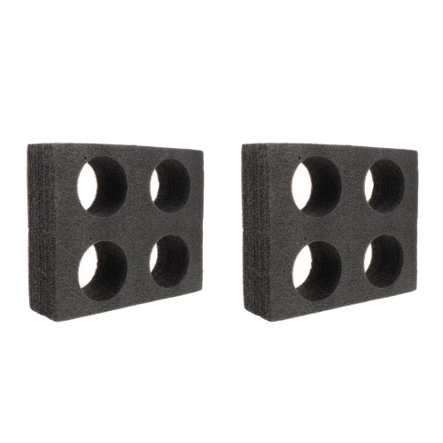 2Pcs Convenient Black Takeout Beverage Cup Holders for Home 2