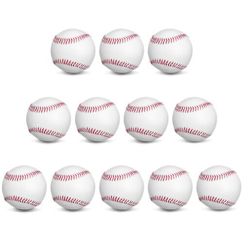 24 Pcs Baseball Practice And Pitching Training Balls