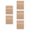 5 Sets Replacement Canvas For Outdoor Director Chair 9