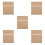 5 Sets Replacement Canvas For Outdoor Director Chair 4