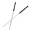 2 Pairs Metal Drum Sticks Mallets Percussion Accessory 1
