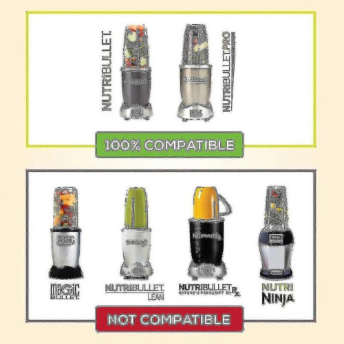 (24 oz) Pack Of 2 Replacement Cups For Nutribullet 1