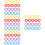 Set Of 4 Binder Rings Loose Leaf Plastic Book Binding Discs Pastel 7