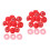 200 Pcs Detector Dust Covers For Fire Alarm 6