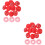 200 Pcs Detector Dust Covers For Fire Alarm 8