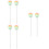 6 Pcs Stainless Steel Cake Tester Needle For Baking 7