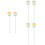6 Pcs Stainless Steel Cake Tester Needle For Baking 6