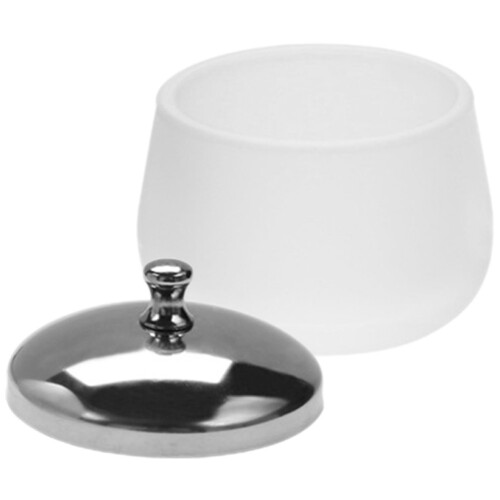 2Pièces Coupe Multifonction En Verre Satinée 2