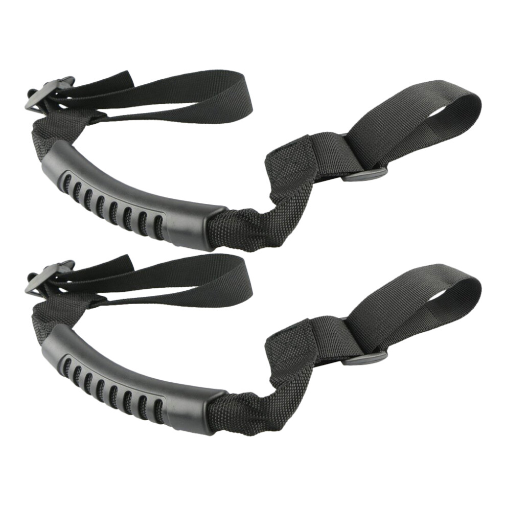 Set Of 2 Roof Handle Handrails Car Grab Handles Disabled Vehicle For 013609871285