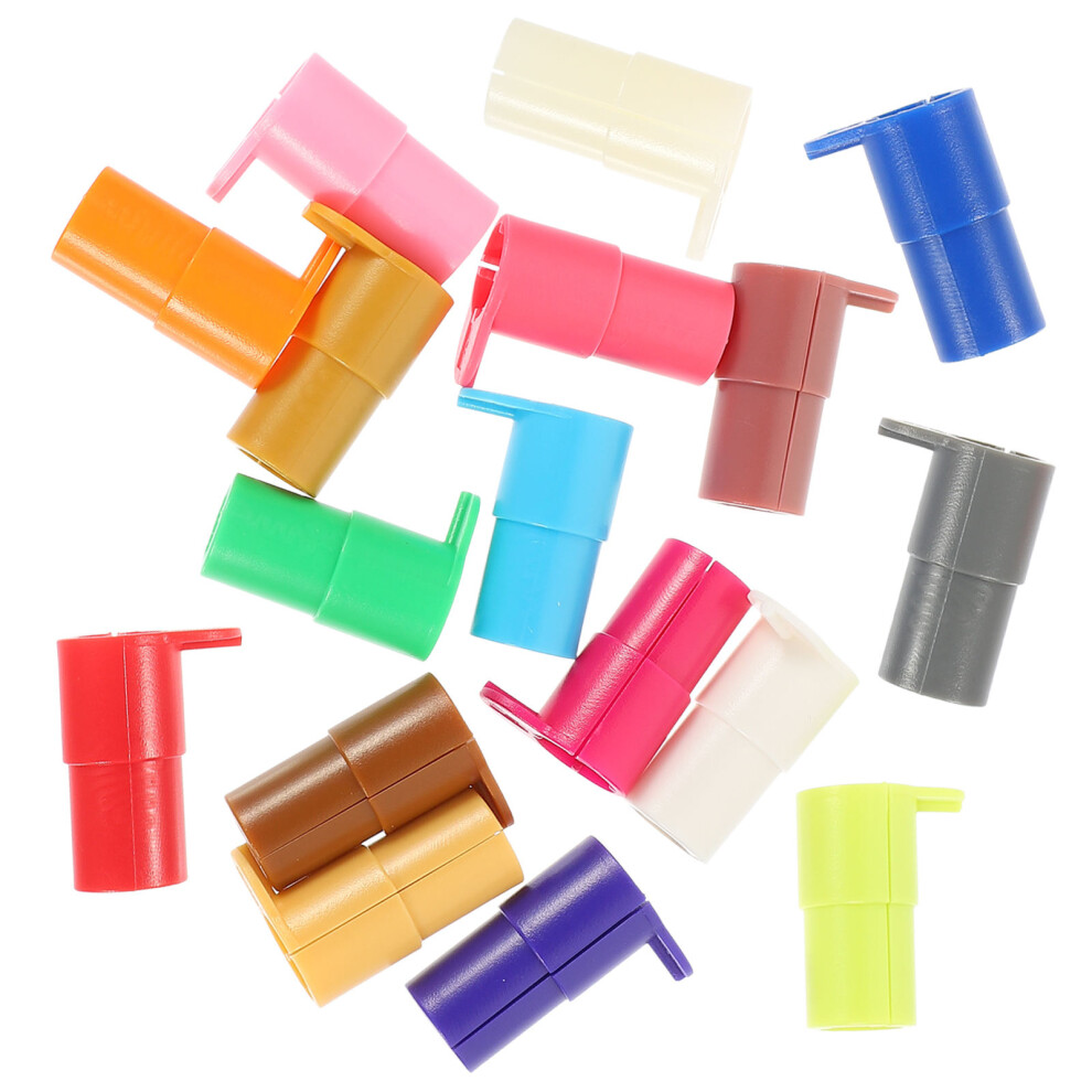 4Pcs Cube Shaped Interview Mic Microphone Flag Station Wireless Lav Flag Cube 013609871261