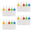 60 Pcs Needle Tip Glue Bottle Precision Applicator With Lids 2
