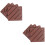 8 Pcs Imitation Wood Interlocking Deck Tiles For Balcony Flooring 8