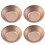 8 Pcs Carbon Steel Round Mini Pie Baking Molds For Egg Tart Pudding 1
