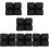 6 Pcs Bench Press Assistant Home Abdominal loss Exerciser Black 11