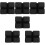 6 Pcs Bench Press Assistant Home Abdominal loss Exerciser Black 10