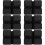 6 Pcs Bench Press Assistant Home Abdominal loss Exerciser Black 7