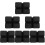 6 Pcs Bench Press Assistant Home Abdominal loss Exerciser Black 9