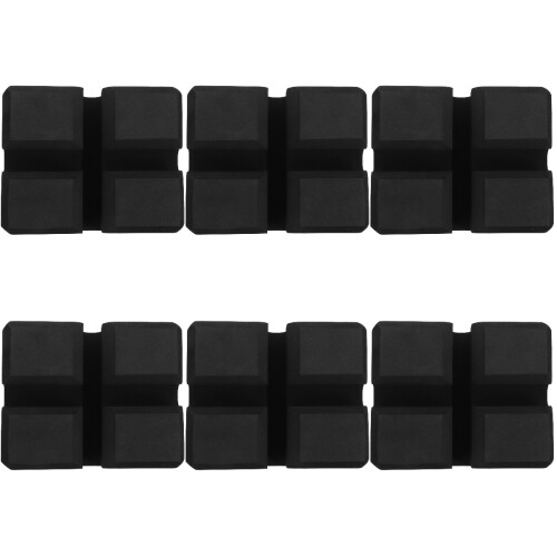 6 Pcs Bench Press Assistant Home Abdominal loss Exerciser Black 1