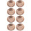8 Pcs Carbon Steel Round Mini Pie Baking Molds For Egg Tart Pudding 5