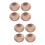 8 Pcs Carbon Steel Round Mini Pie Baking Molds For Egg Tart Pudding 7