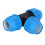 40mm PE Plastic Tee Connector Water Pipe Fitting 5