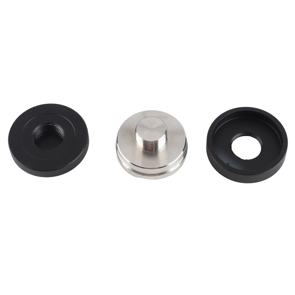 (4 Angled Slopes Black) 58Mm Non-Slip Stainless Steel Coffee Tamper 4 Slopes Black 685922000491