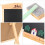 4Sets Small Multi Wooden Blackboard for Memo, Note, and DIY Crafting 10