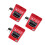 3Pcs Manual Reset Emergency Call Point Fire Alarm Button With Keys 4