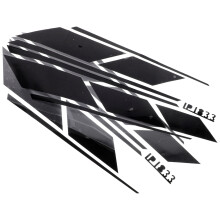 4 Pairs Universal Motorcycle Oil Tank Stickers For Electric Motorbike