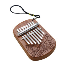 2Pcs Portable 8-Key Wooden Thumb Piano Kalimba Finger Musical Gift