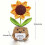 (B)Handmade Positive Soft Huggable Sunflower Doll, Teacher Appreciation Gift 3