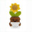 (B)Handmade Positive Soft Huggable Sunflower Doll, Teacher Appreciation Gift 1