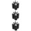 12 Pcs Handlebar End Plug For Motorcycle 10