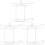 6Rolls White Hanging Tissue Holder with Hooks for Kitchen and Bathroom 2